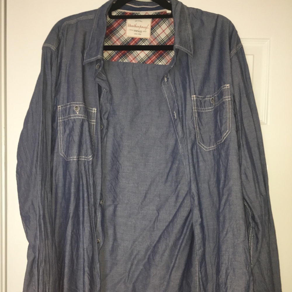 Weatherproof Men’s Casual Denim Vintage